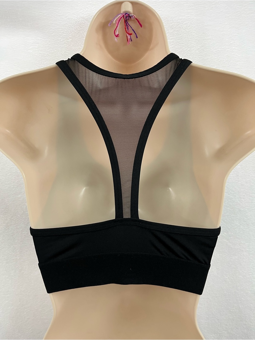 Victoria's Secret Black Sports Bra with White Dog Graphic - Picture 3 of 4